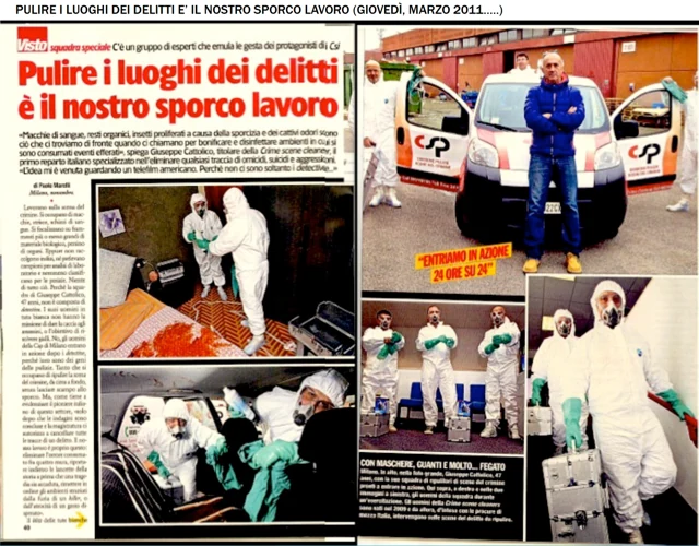 Visto: Pulire i luoghi dei delitti è il nostro sporco lavoro